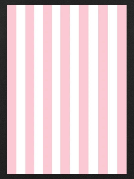 Stripes - pink white personalizable