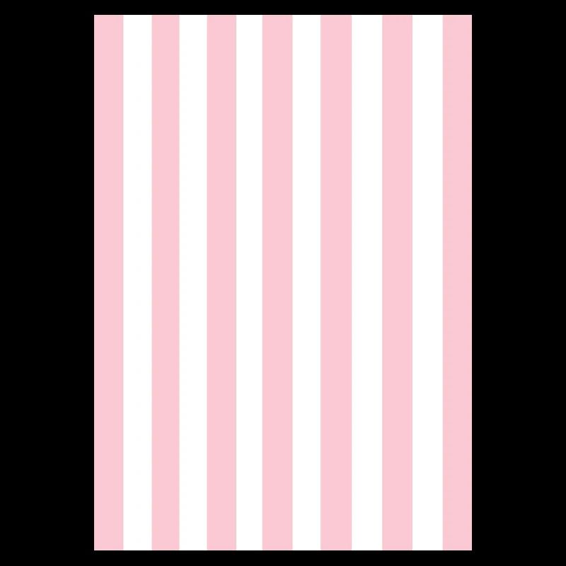 Stripes - pink white personalizable