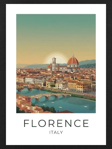 Dusk over Florence Cathedral