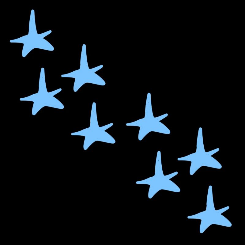 Star Star Blue Pattern Symbol Shapes