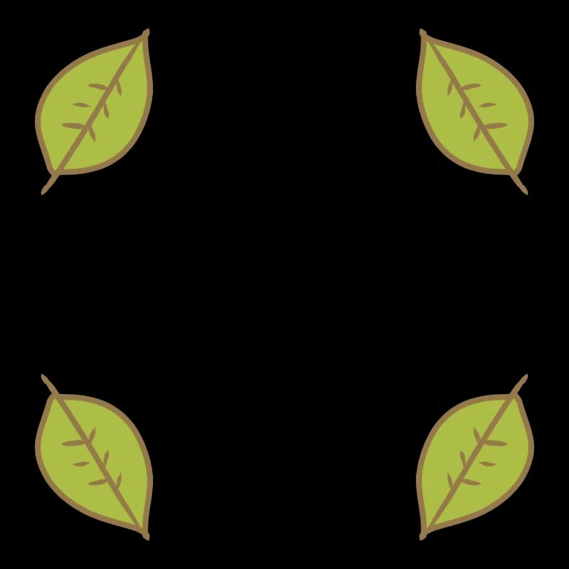Leaf Leaves Frame Green Shape Nature