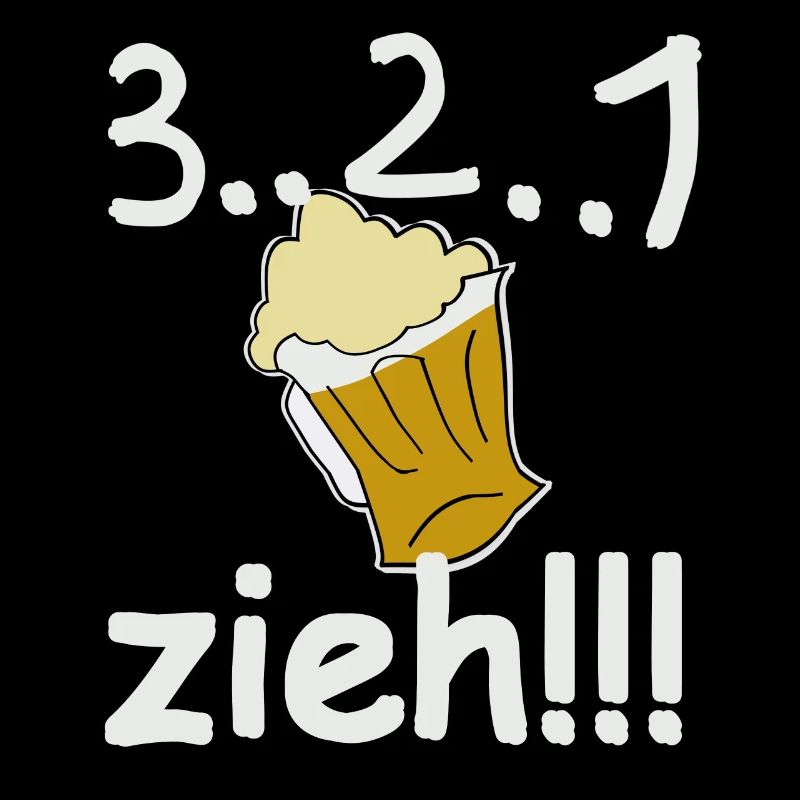 3, 2, 1, zieh!!! Bier.