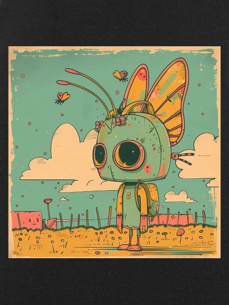 Fille robot