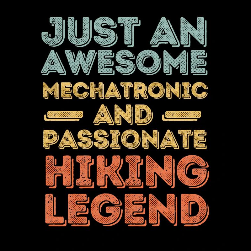 Mechatronics Engineers Hiking retro
