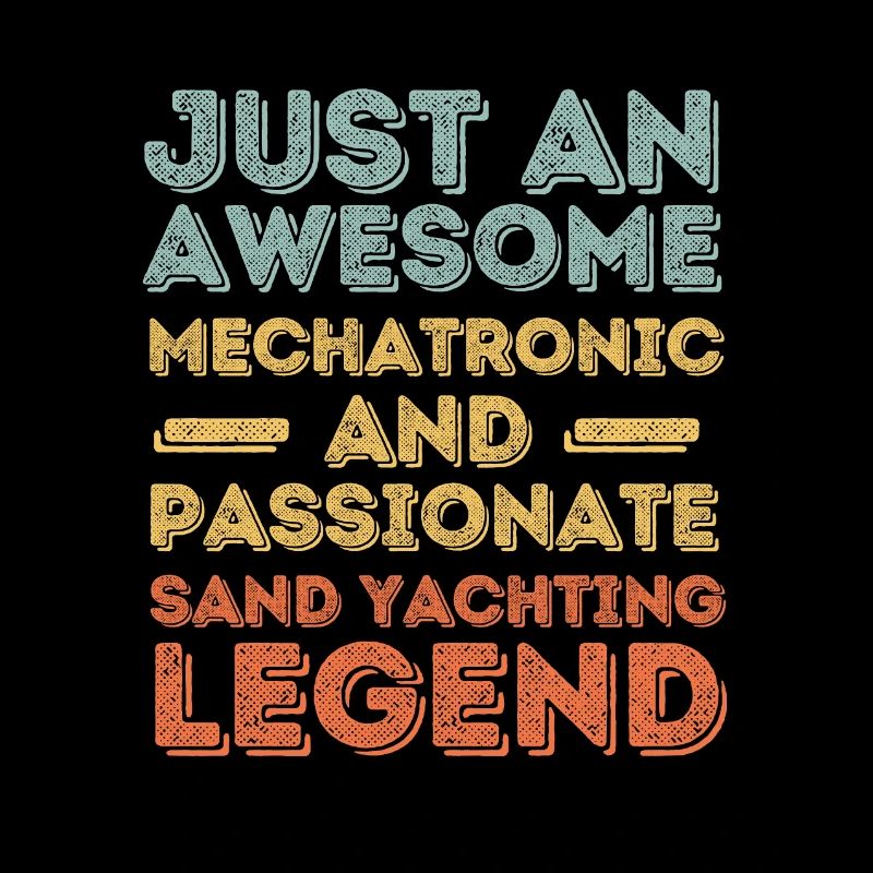 Mechatronics engineer sand sails retro