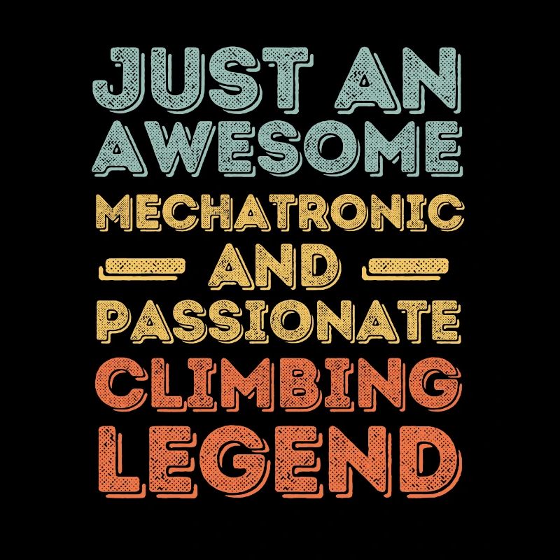 Mécatronique Technicien Escalade rétro