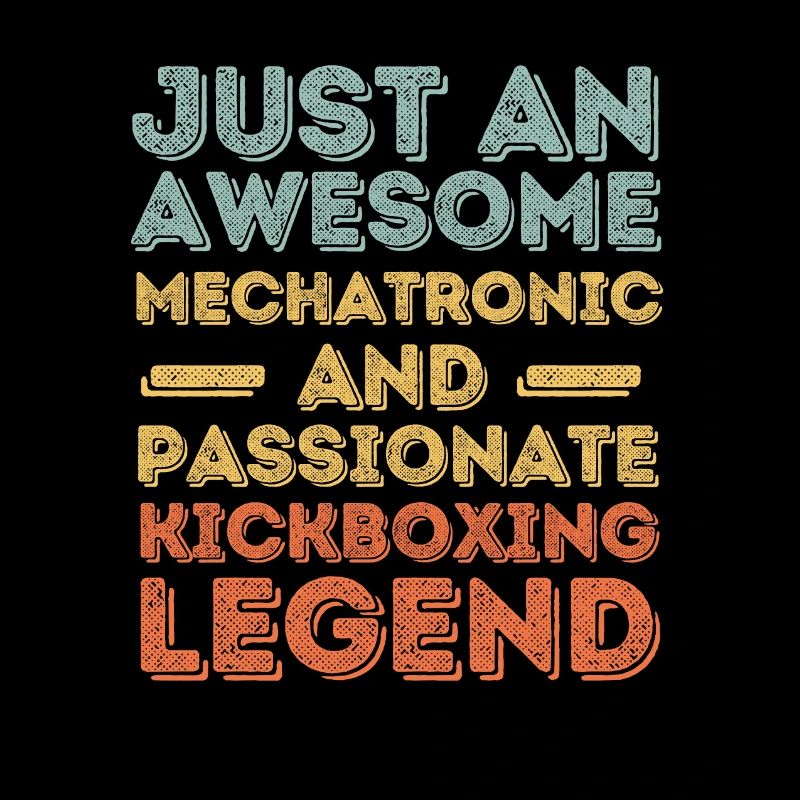 Mécatronique Technicien Kickboxing rétro