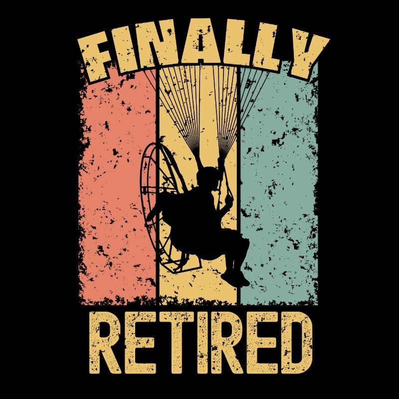 Paramotoring retirement retro
