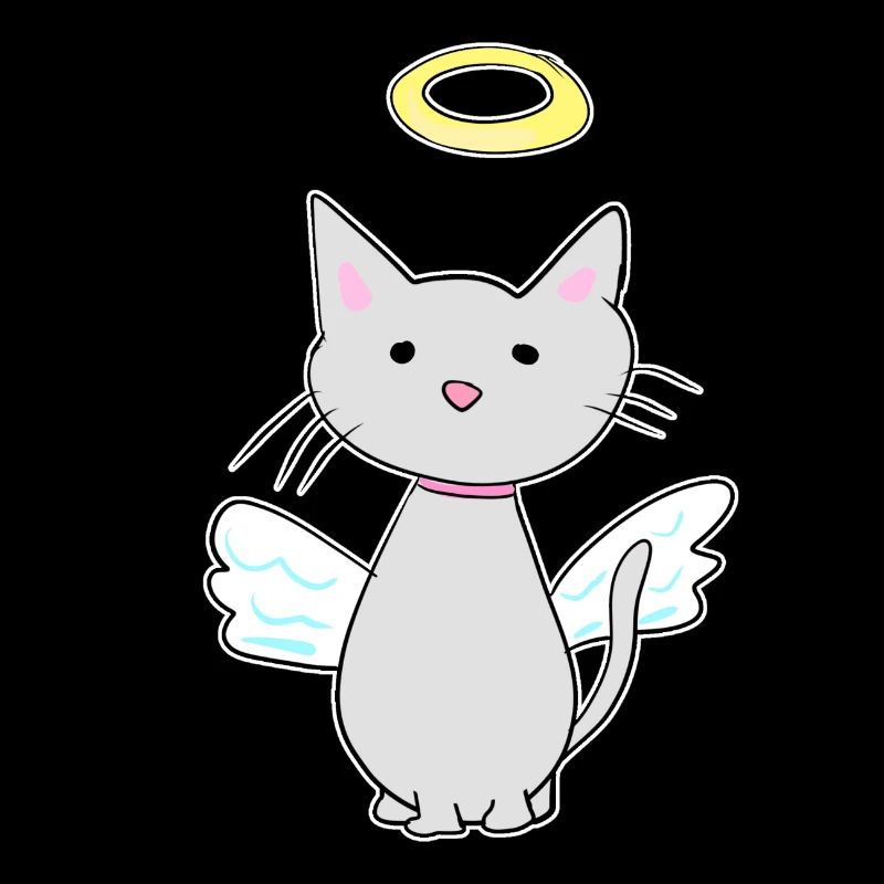 angel cat protector pet