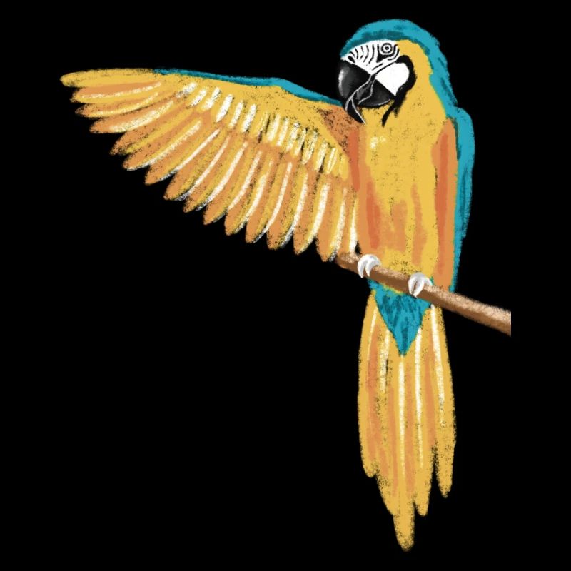 Perroquet dab dabbing