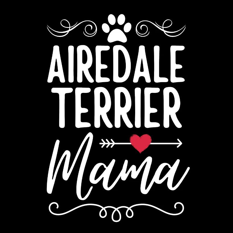 Airedale Terrier Mama