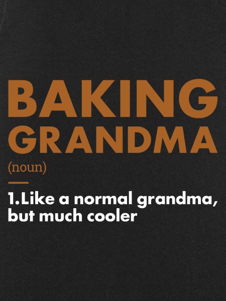 Baker Grandma Definition Baking