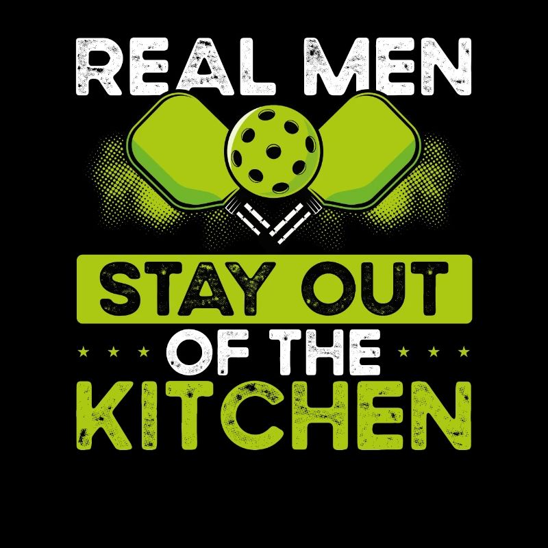 Real men stay away from the kitchen