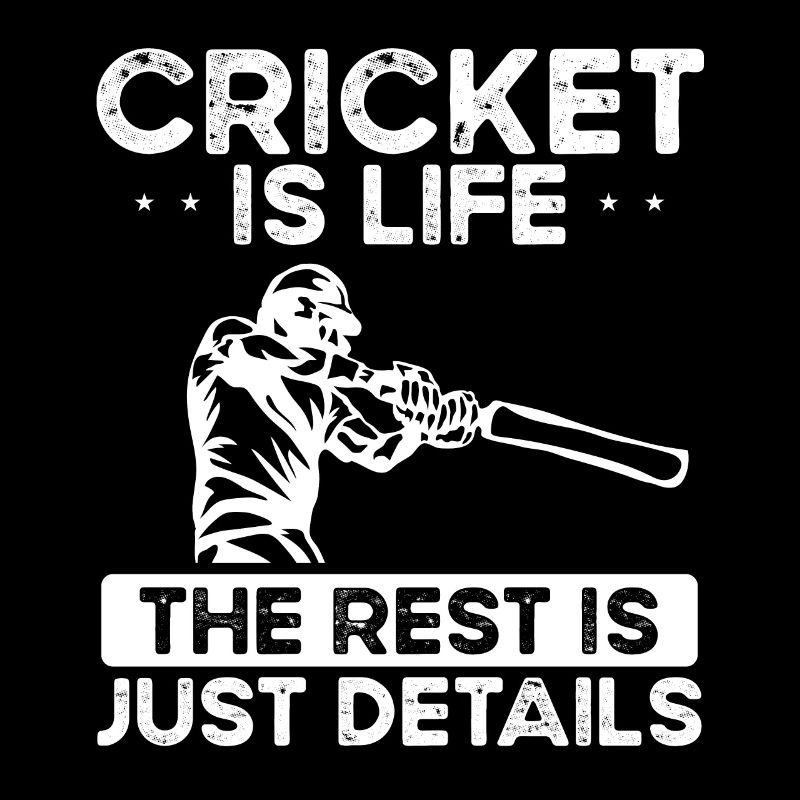 Le cricket, c’est la vie, le reste c’est les détails