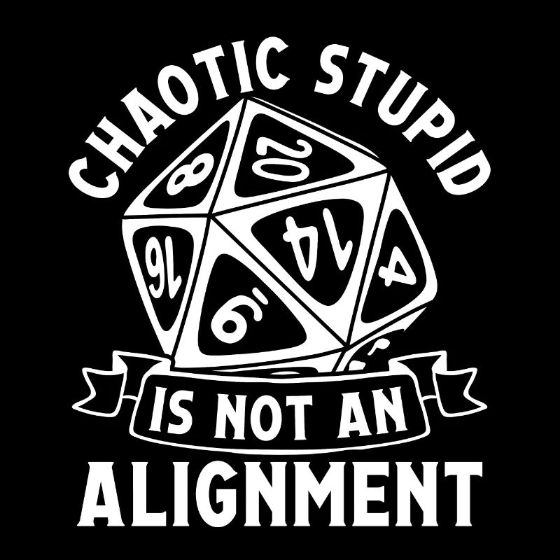Chaotic stupid is no alignment