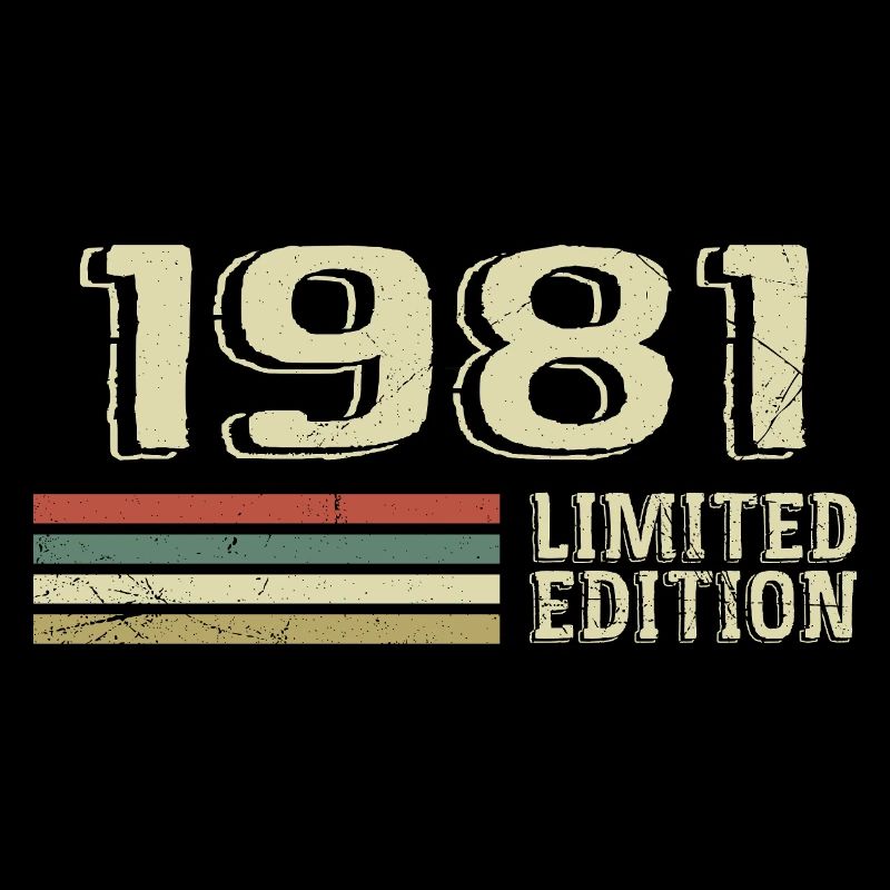 Nées en 1981 anniversaire 1981 Vintage 1981