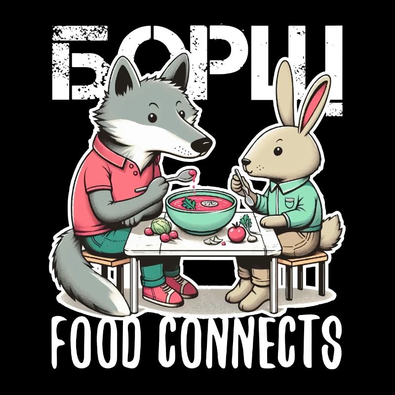 Borscht Borsch Wolf and Hare Gift