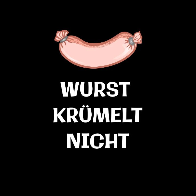 Wurst Krümelt Nicht Metzger Fleisch Witz Geschenk