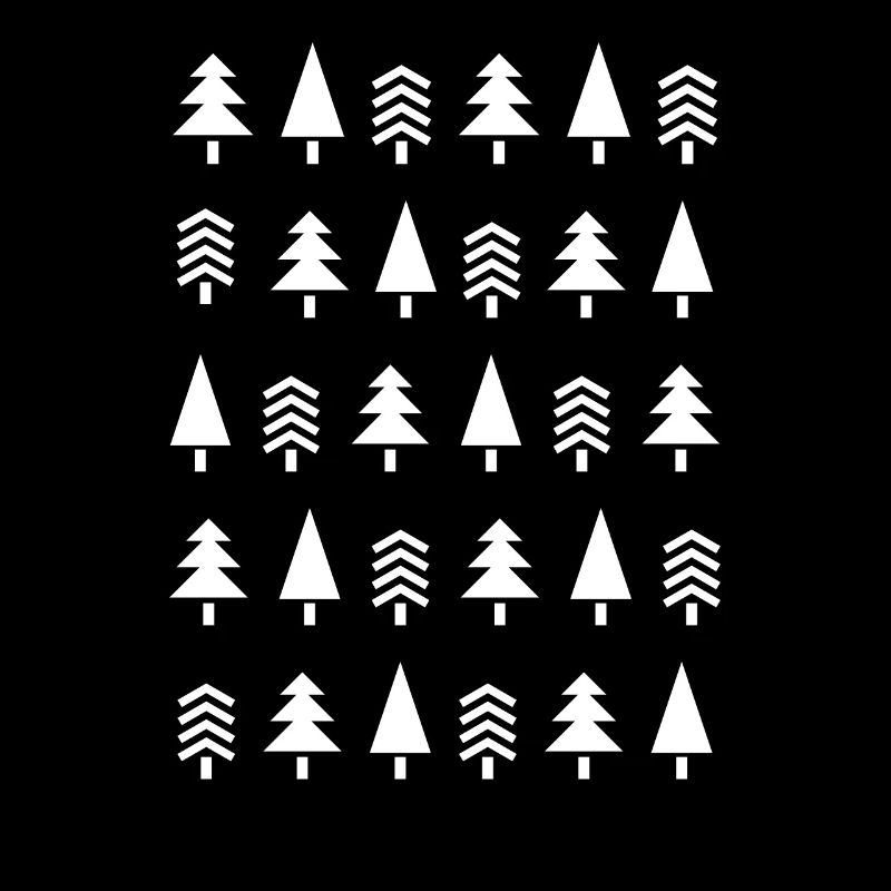 Vintage fir-tree Christmas tree