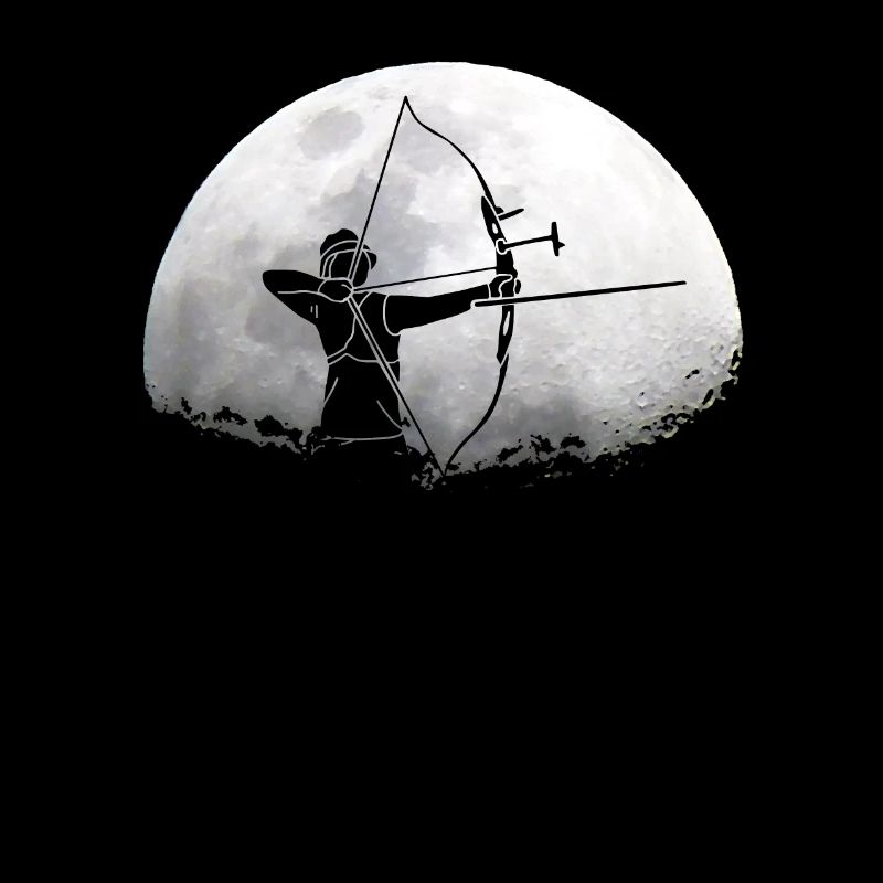 Bogen Bogenschütze Mond