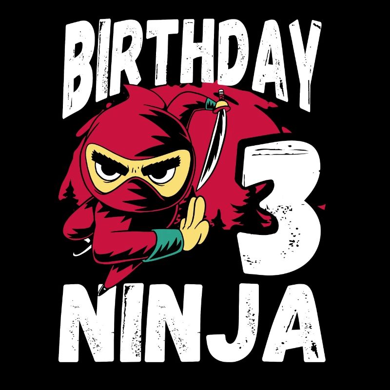 Cool 3rd Birthday Ninja