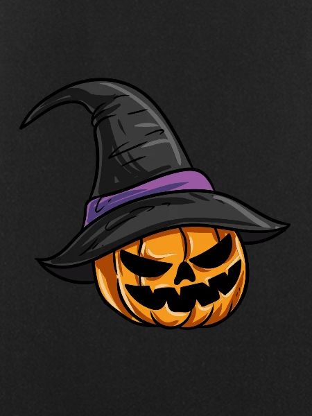 Pumpkin Witch Hat