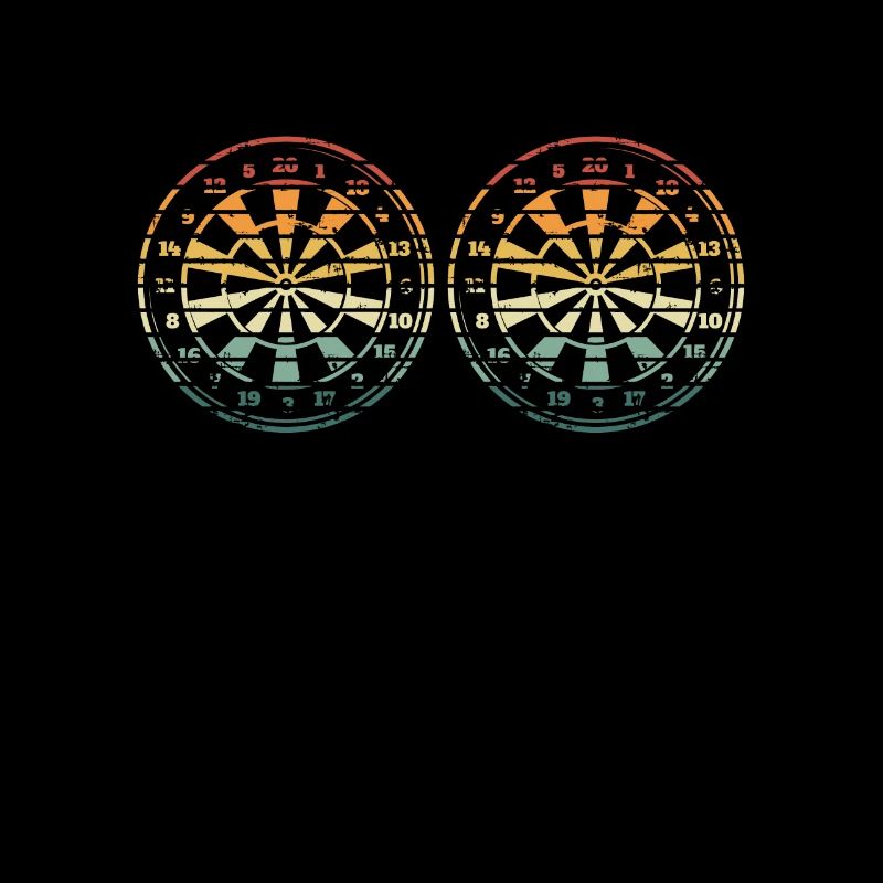 Two dart discs