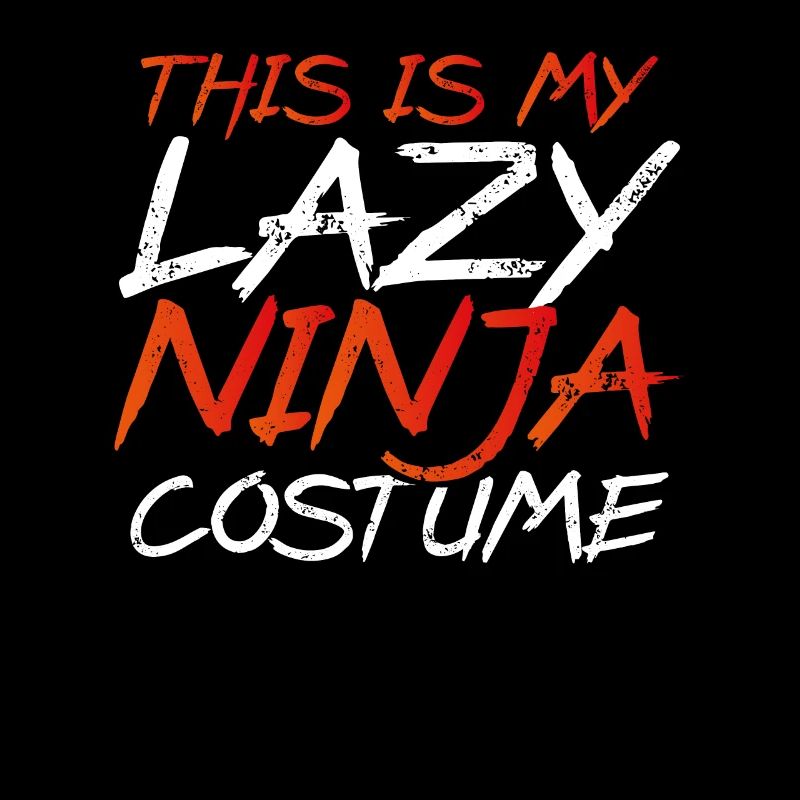 This is my lazy ninja costume