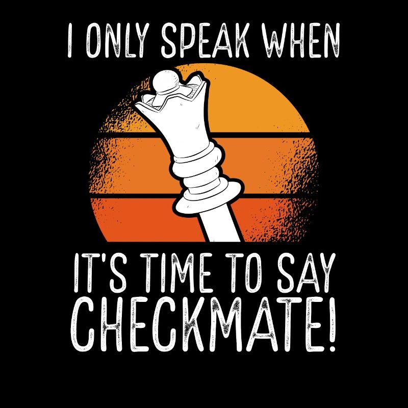 Je ne parle que checkmate
