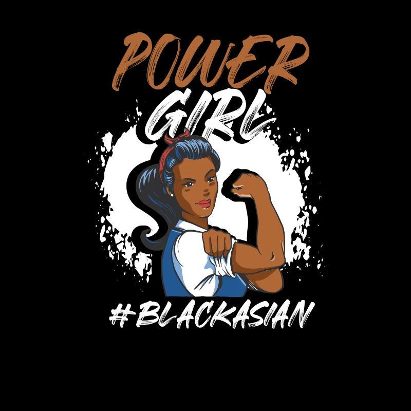 Gemischte Halbschwarz Blasisch