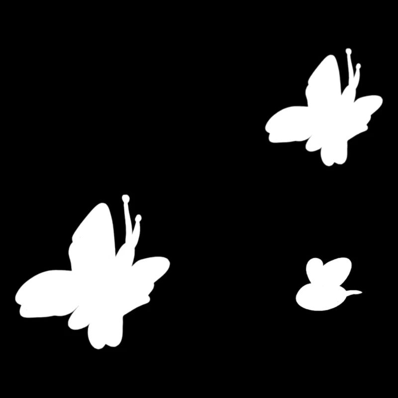 symbols form three butterfly bee animals