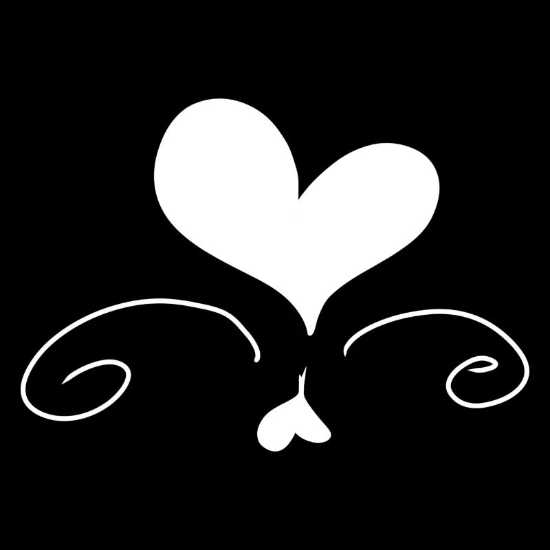 Herz Liebe Symbol form
