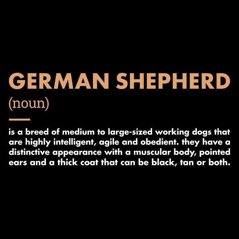 Définition du berger allemand