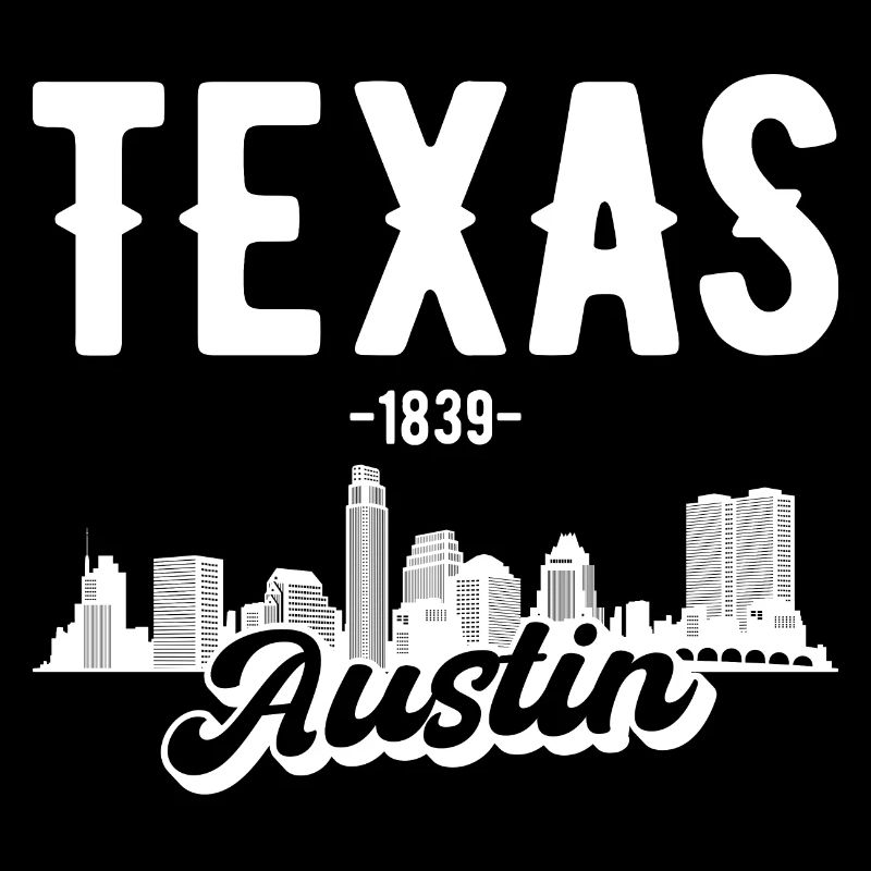 Austin Texas Skyline Gift