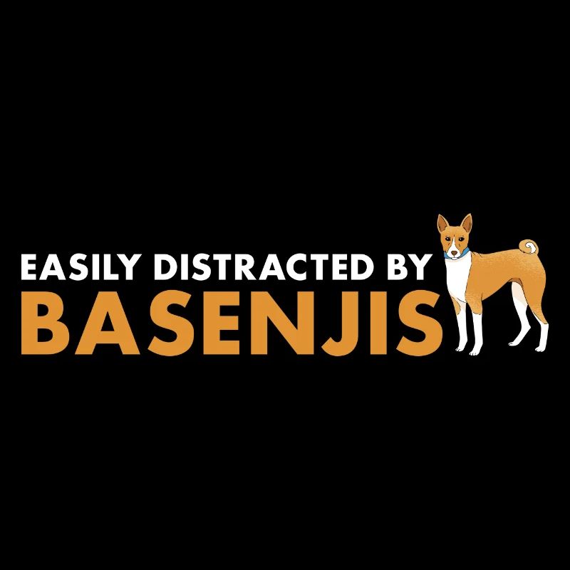 Chien facilement distrait par Basenji