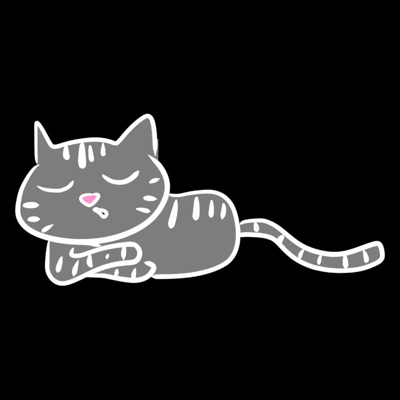 katze müde schlafen nacht