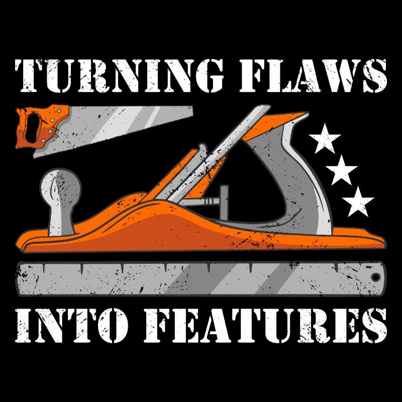 Carpenter Turning Flaws Into Features Woodworking