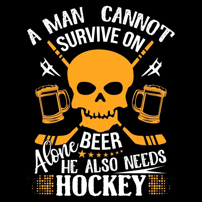 A man needs hockey
