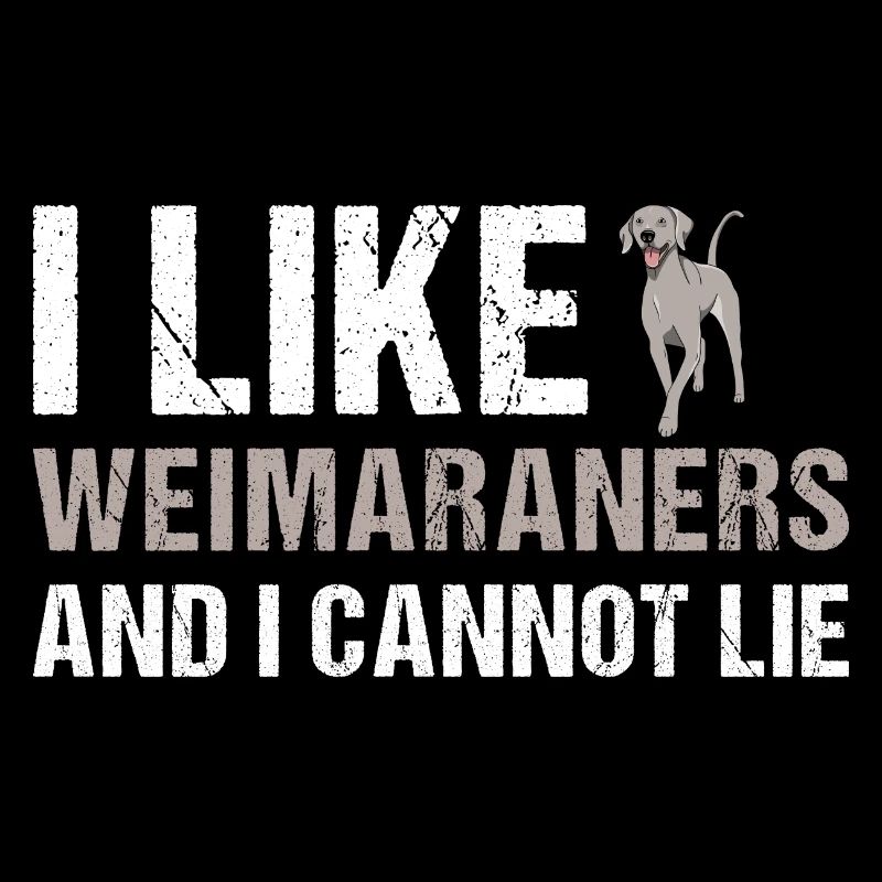 I Like Weimaraner And I Cannot Lie