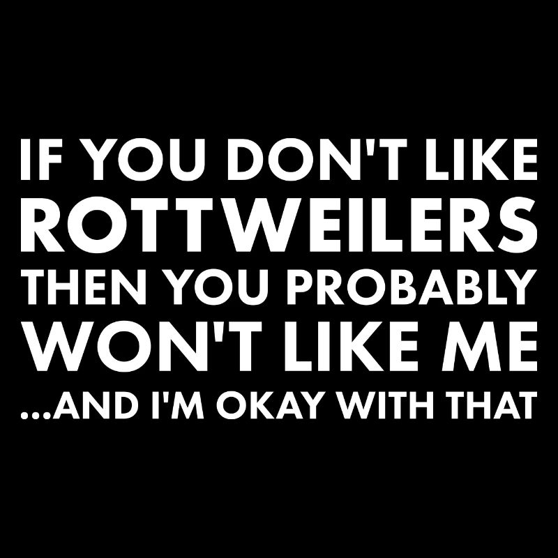 Si vous n’aimez pas Rottweiler