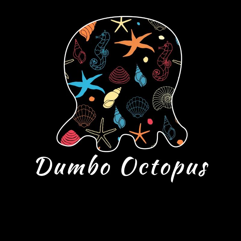 Le petit mais adorable Dumbo Octopus Tshirt