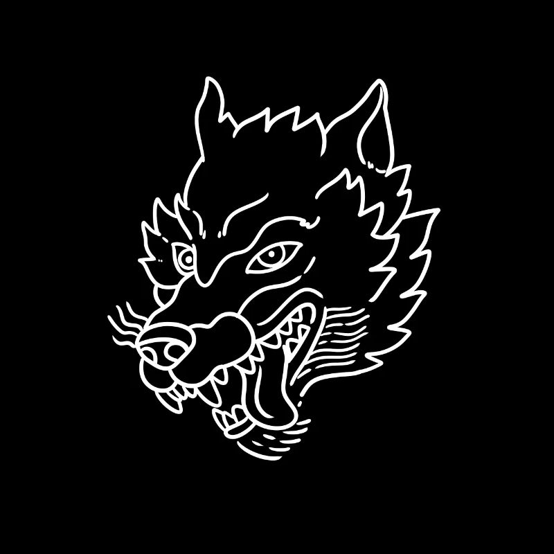 Wolf Raubtier Alpha Rudel Beute Geschenk Idee Wild