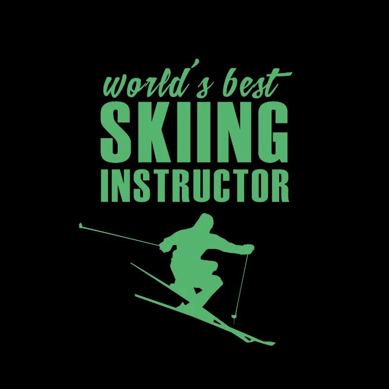 Moniteur de ski Ski Club Ski Instructor Moniteur de ski Ski