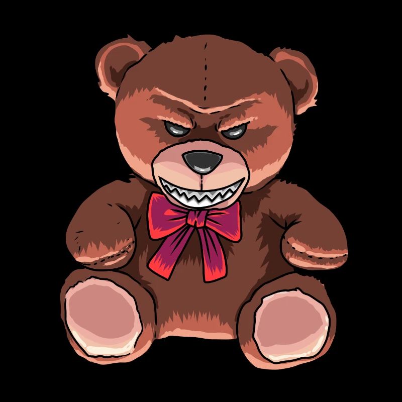 Horror Teddy spoiled bad horror Halloween