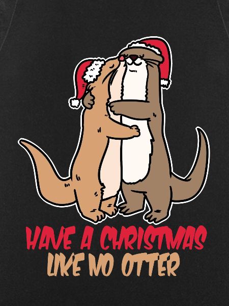 Otter Christmas gift
