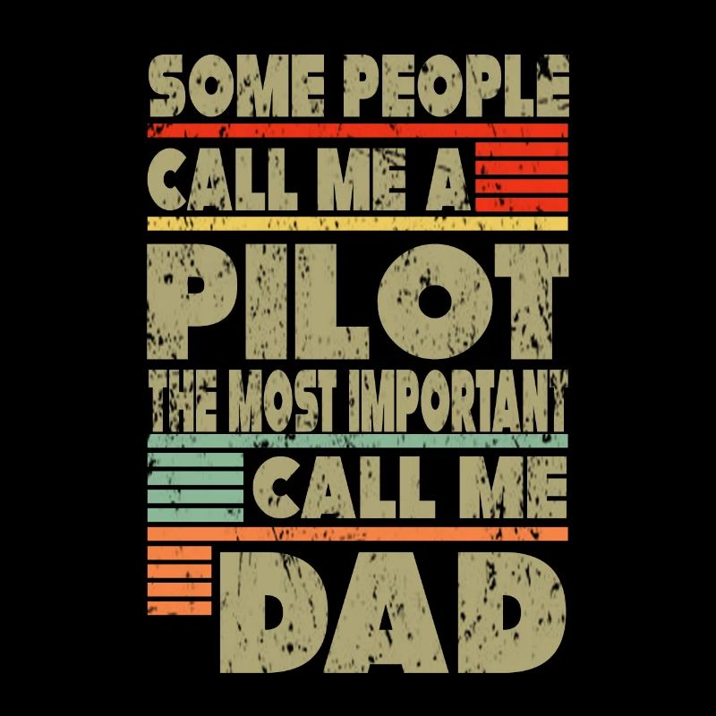 Pilot Papa Geschenk