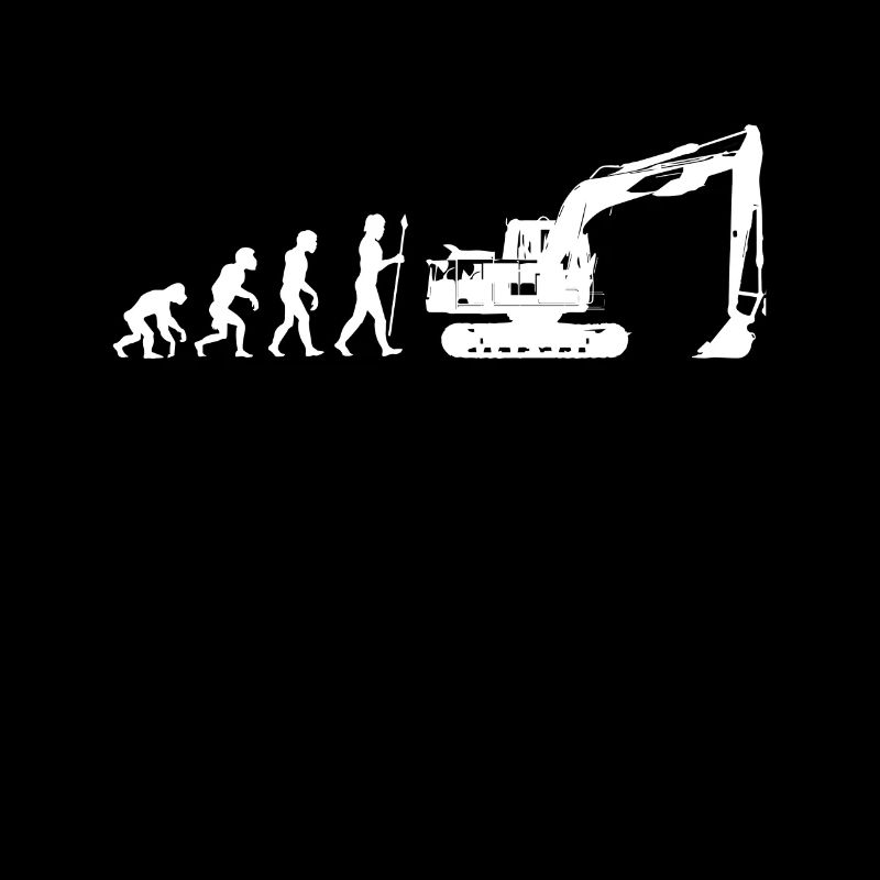 Bagger Baggern Evolution Baggerfahrer