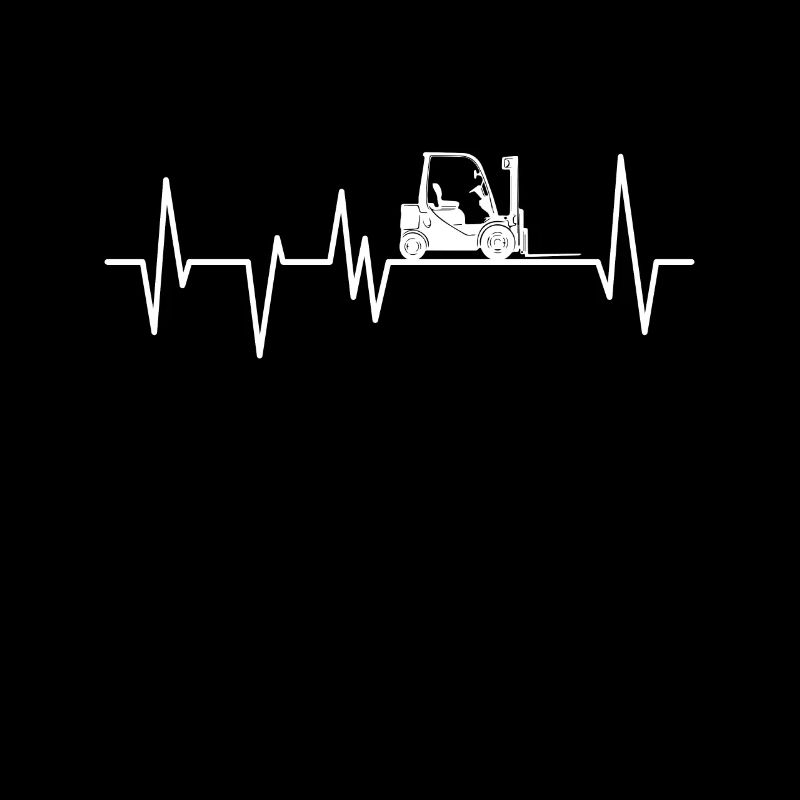 Forklift driver heartbeat stacker