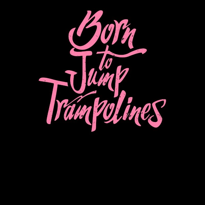 Trampoline Springerin jumping trampoline jump