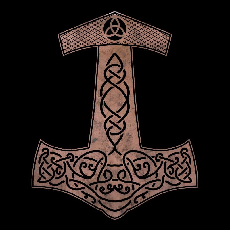 Hammer von Thor Mjölnir Kupfer Wikinger Geschenk